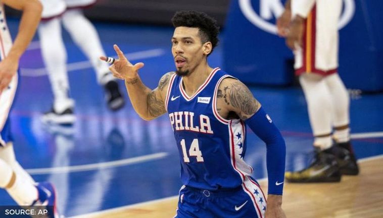 Philadelphia 76ers' Danny Green has been mostly on his game lately