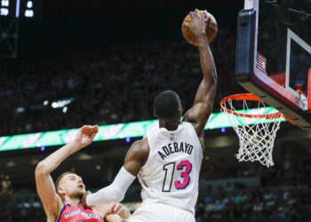 Key Points: Bam Adebayo Scores 38, Propels Heat Past Wizards in Miami