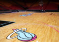 Heat court in Miami