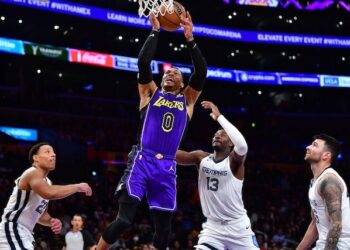 Key Points: Westbrook, James Lead Charge, Propel Lakers to Victory Over Grizzles in L.A.