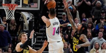 Key Points: Tyler Herro Hits Game-Winning Three At the Buzzer To Lift Heat Past Jazz