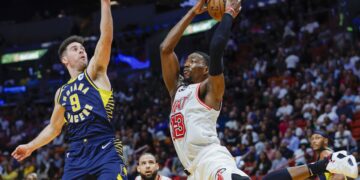 Key Points: Bam Adebayo Scores 38, Leads Heat Past Pacers in Miami