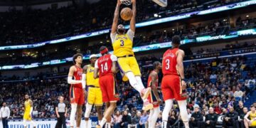 Key Points: Anthony Davis Scores 35, Leads Lakers Past Pelicans in New Orleans