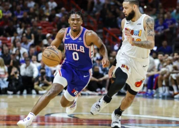 Key Points: Maxey, Harden Lead Way Minus Embiid, Sixers Defeat Heat in Miami