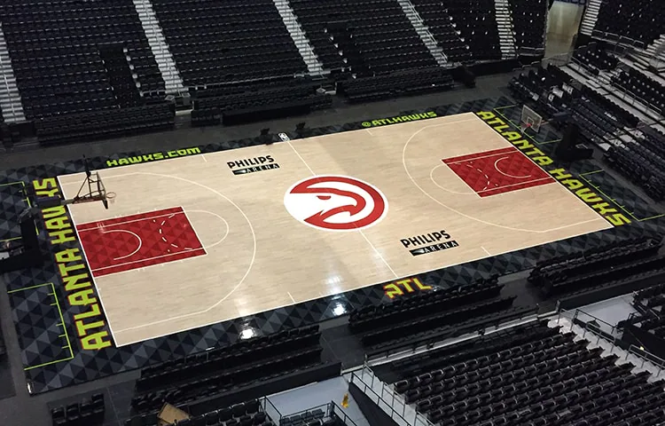 Photo of the Atlanta Hawks arena