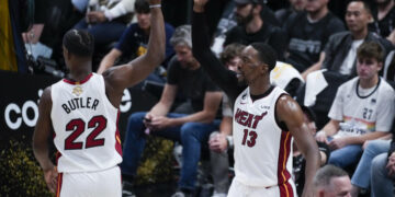 Key Points: Vincent, Butler, Adebayo Have Big Nights, Lead Heat Past Nuggets To Tie Series At 1-1