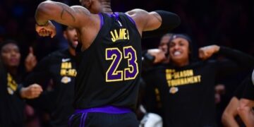 Key Points: James, Davis Have Big Nights, Lead Lakers Past Suns in NBA In-Season Tournament