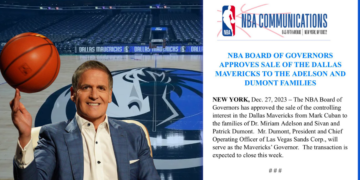 New Details on Mark Cuban’s Sale of the Dallas Mavericks