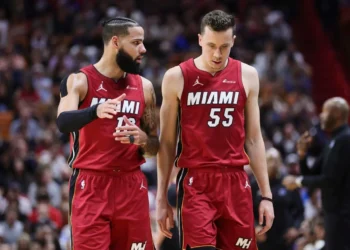 Key Points: Duncan Robinson, Bam Adebayo Have Big Nights, Lead Heat Past Magic in Miami
