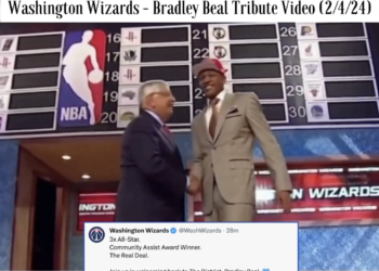[Watch]: Washington Wizards’ Bradley Beal Tribute Video (2/4/24)