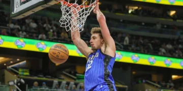 Key Points: Franz Wagner Scores 21, Credits Team Energy in Magic Blowout Win Over Nets