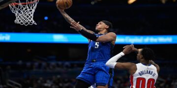 Key Points: Banchero, Wagner Score 32 Points A Piece, Lead Magic Over Pistons in Orlando