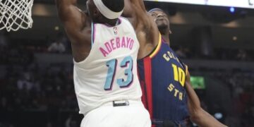 Key Points: Bam Adebayo Scores 27, Leads Heat Past Warriors in Jimmy Butler’s Return To Miami