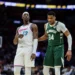 Giannis and Bam Adebayo (via Getty Images).